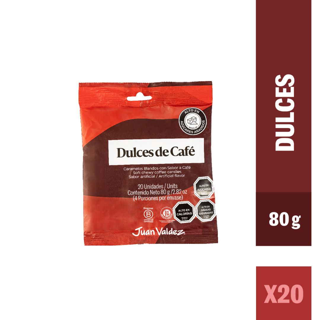 Caja Dulces Café Bolsa x 20 (32un)