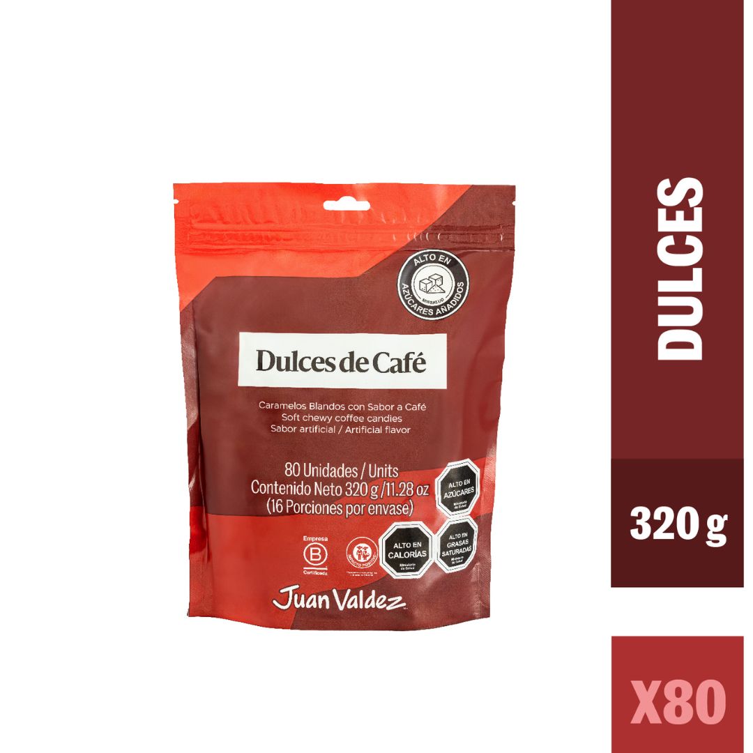 Caja Dulces Café Bolsa x 80 (16un)