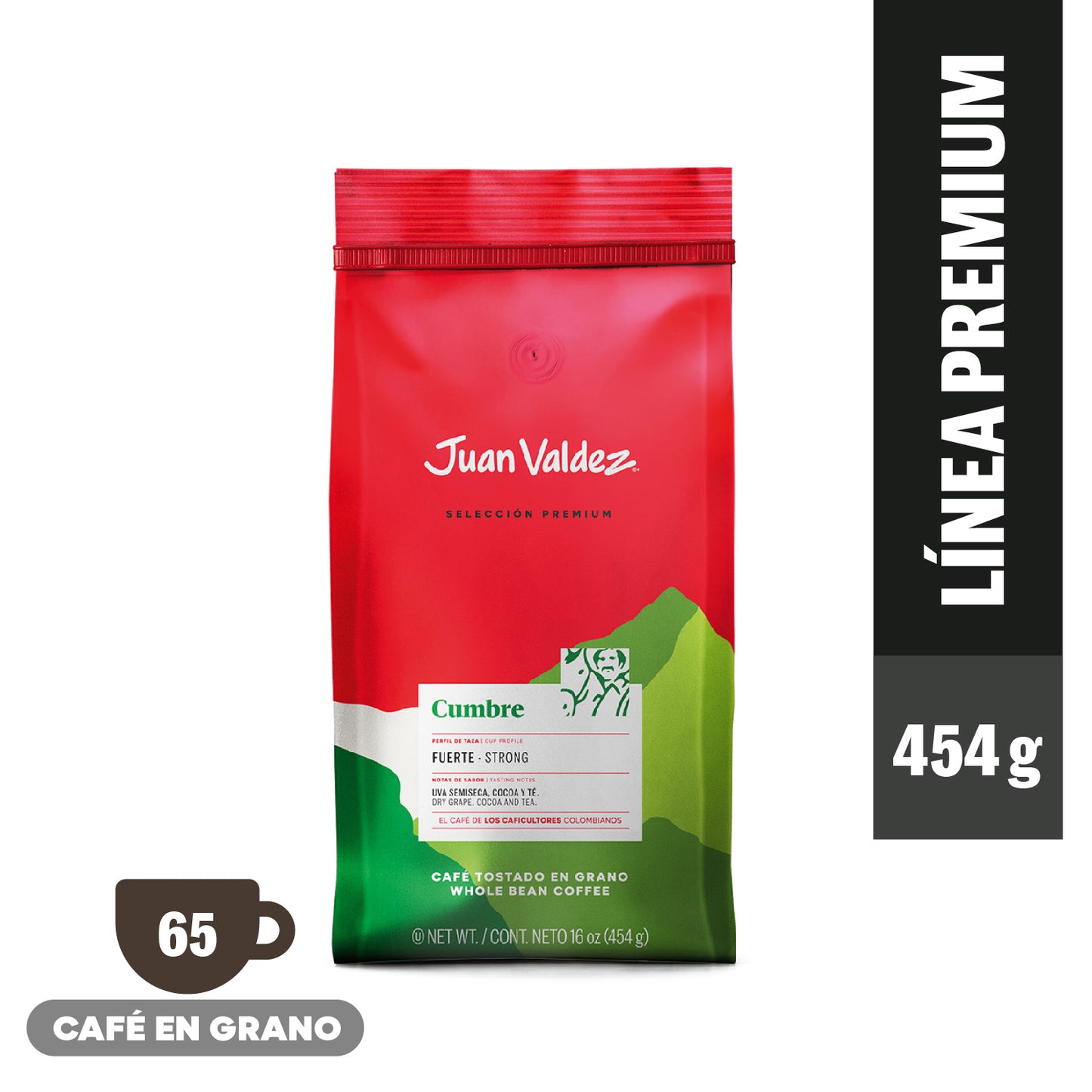 Caja Café En Grano Cumbre 454g (16un)