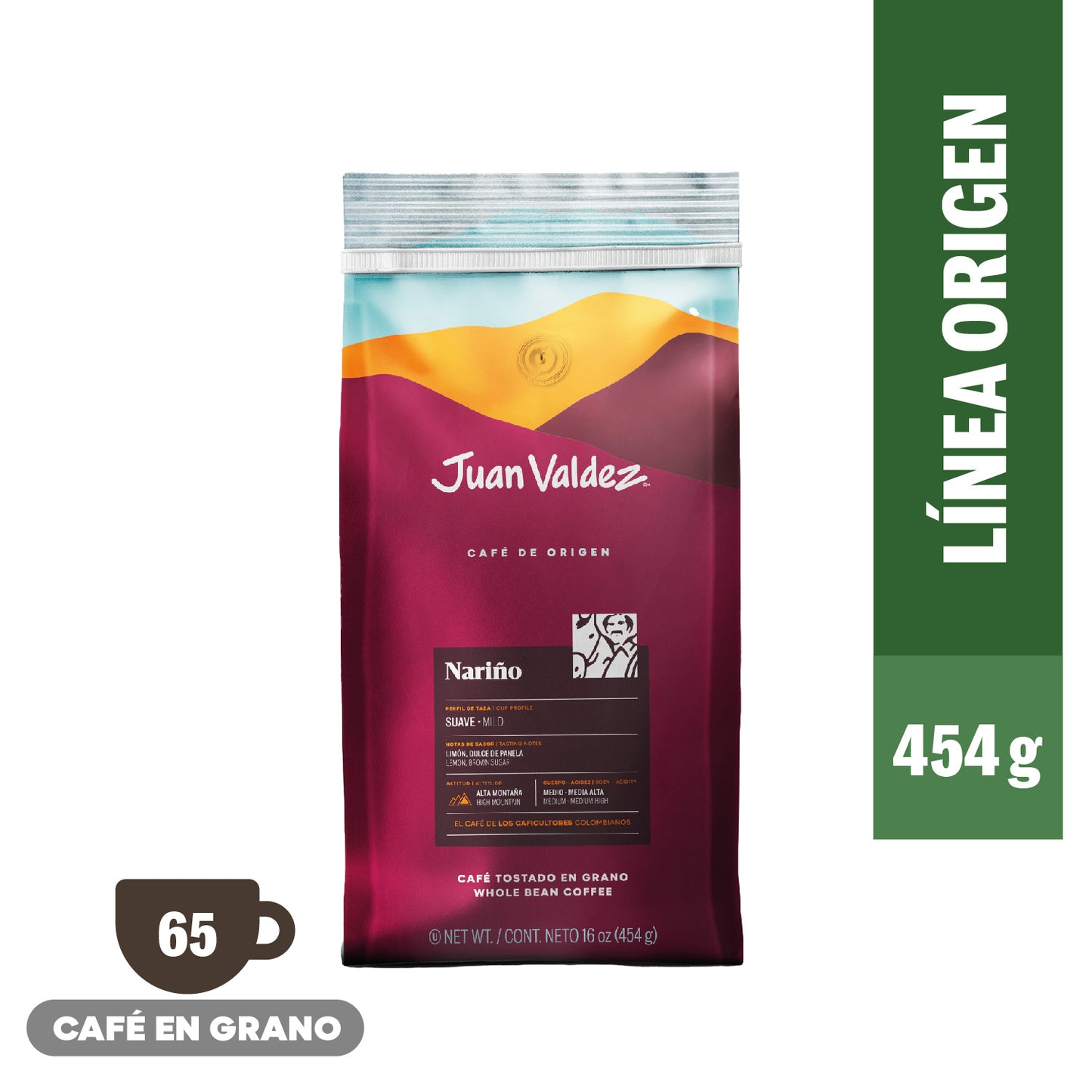 Caja Café En Grano Nariño 454g (16un)