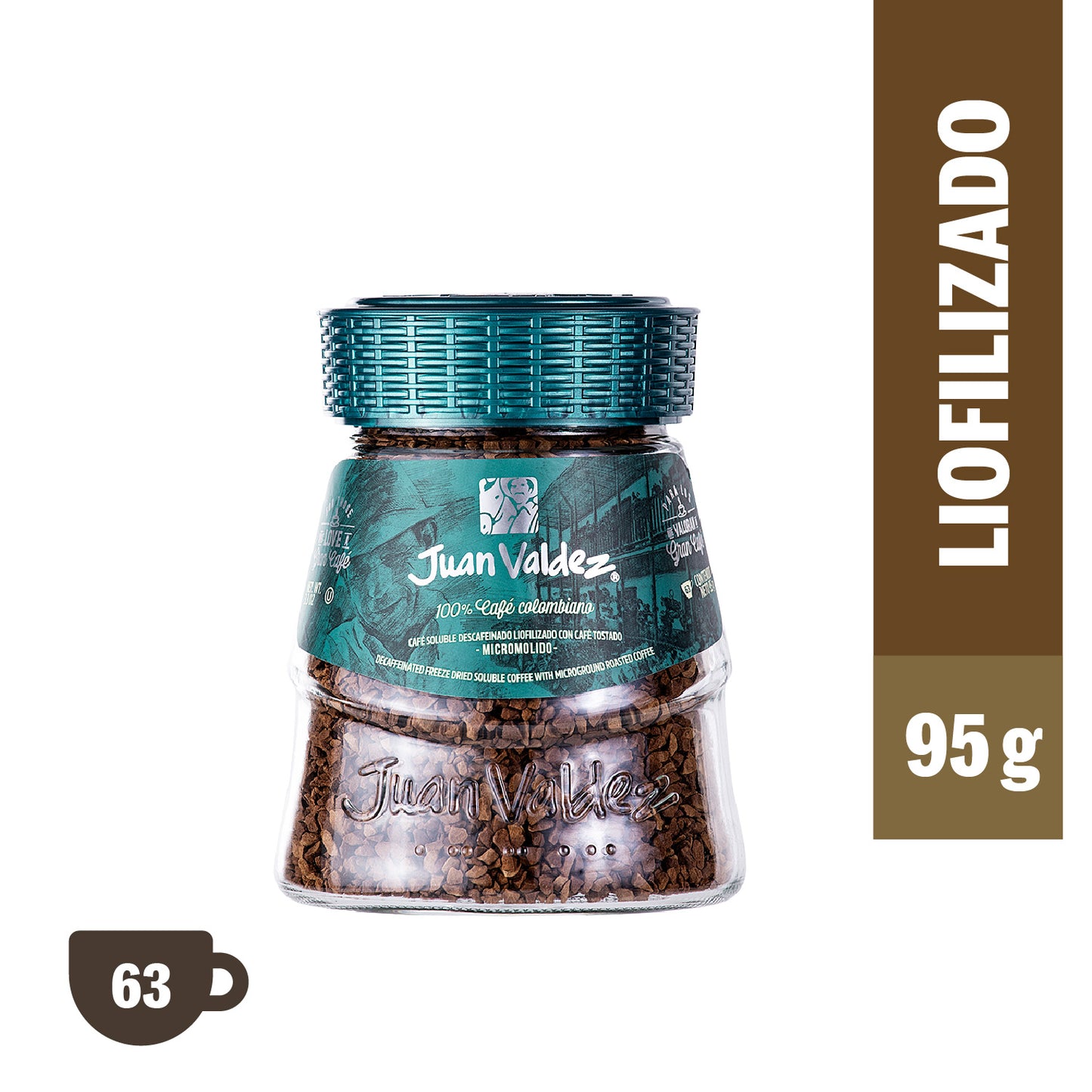 Caja Café Liofilizado Descafeinado 95g (12un)