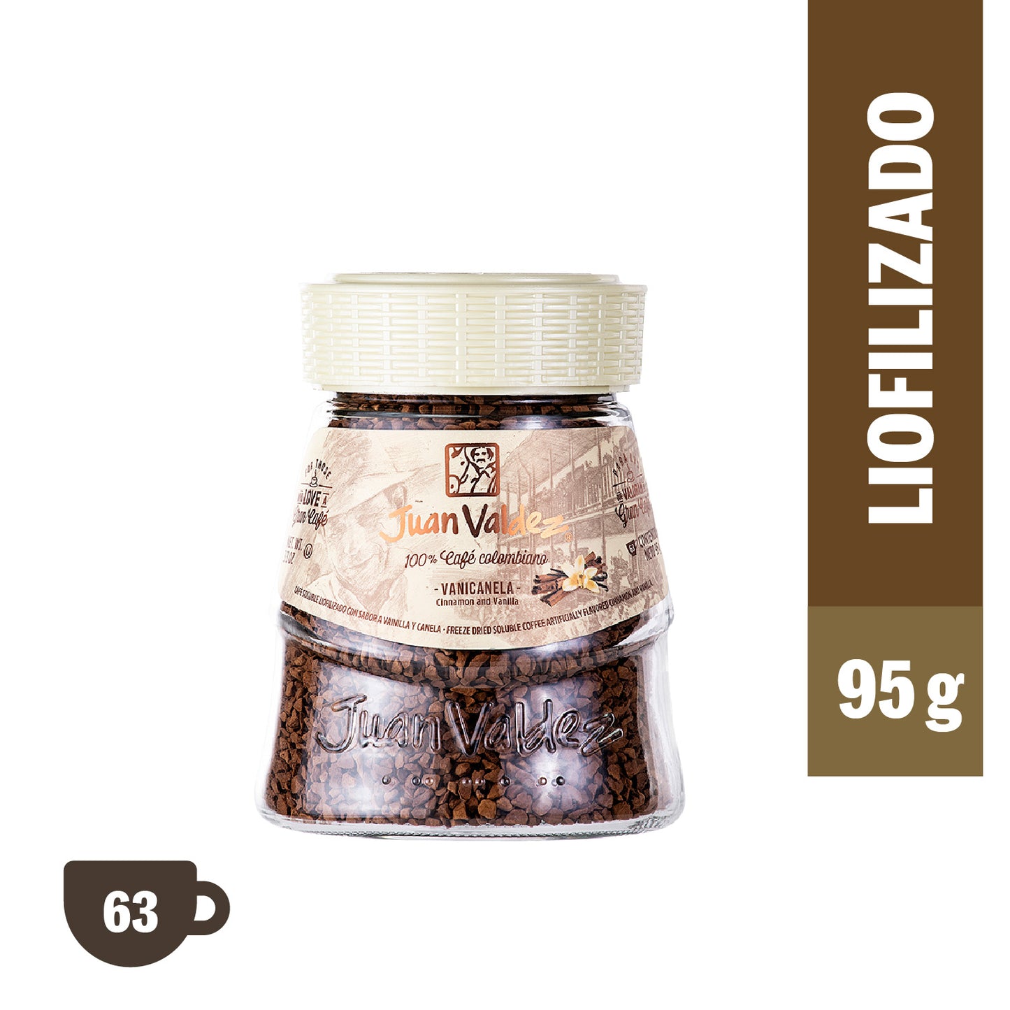 Caja Café Liofilizado Vanicanela 95g (12un)