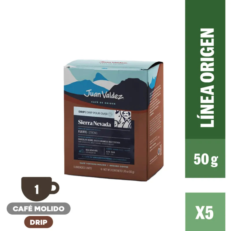 Caja 5 Drip Sierra Nevada (6un)