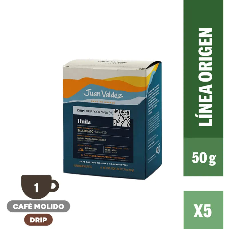 Caja 5 Drip Huila (6un)
