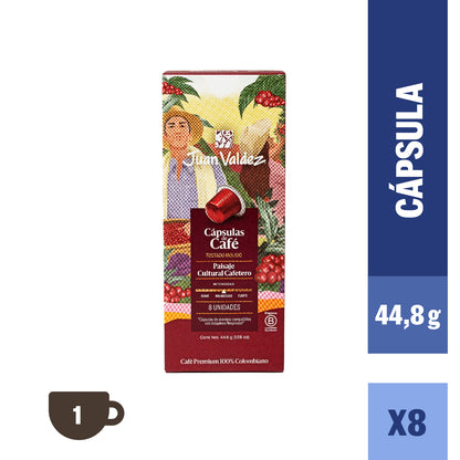 Caja Cápsulas Espresso Paisaje x 8 (20un)
