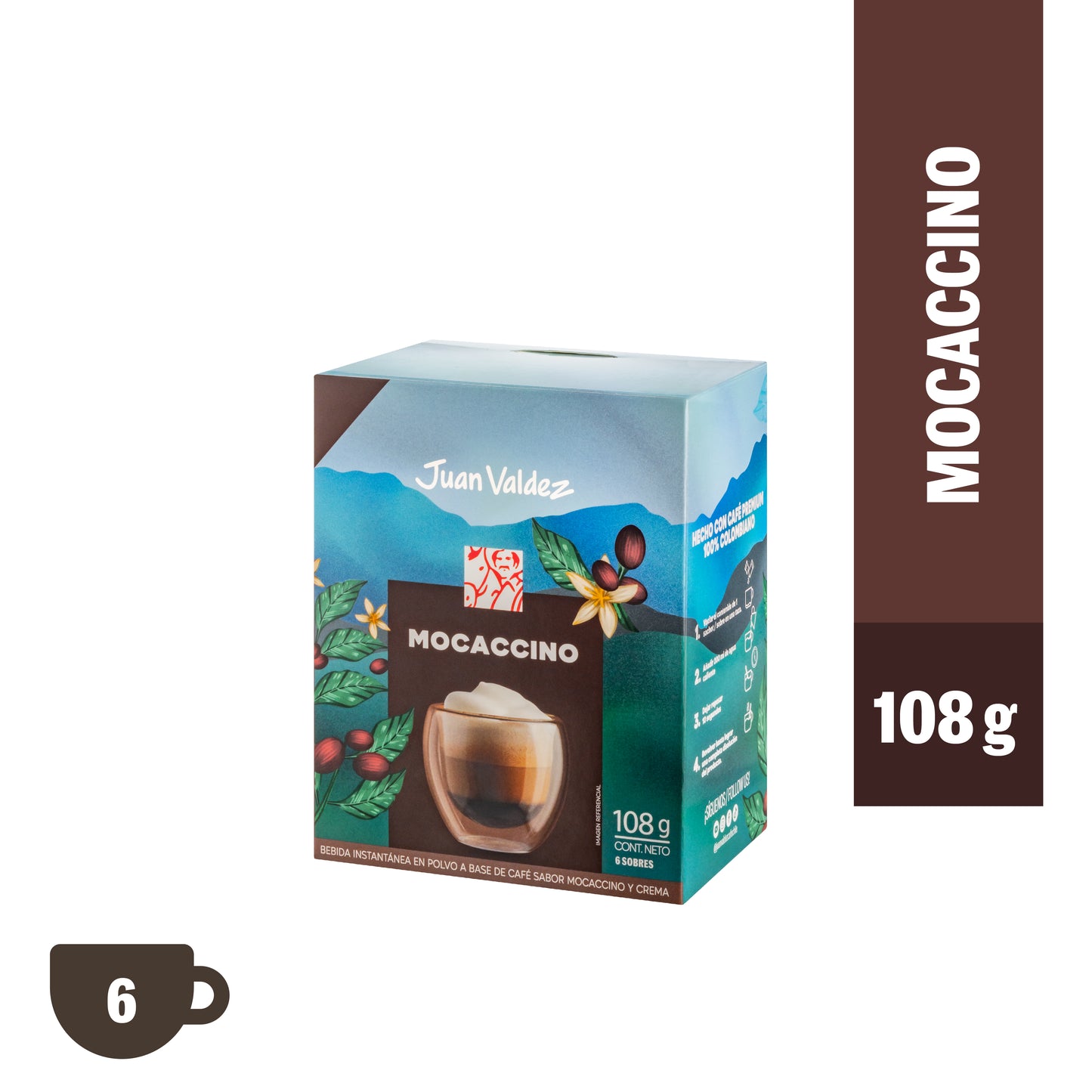 Caja Café Mixes Mocaccino Tradicional Display x6 (8un)