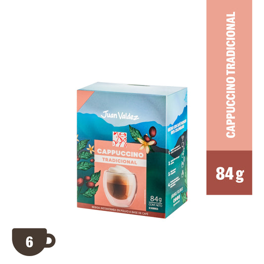 Caja Café Mixes Cappuccino Tradicional Display x6 (8un)